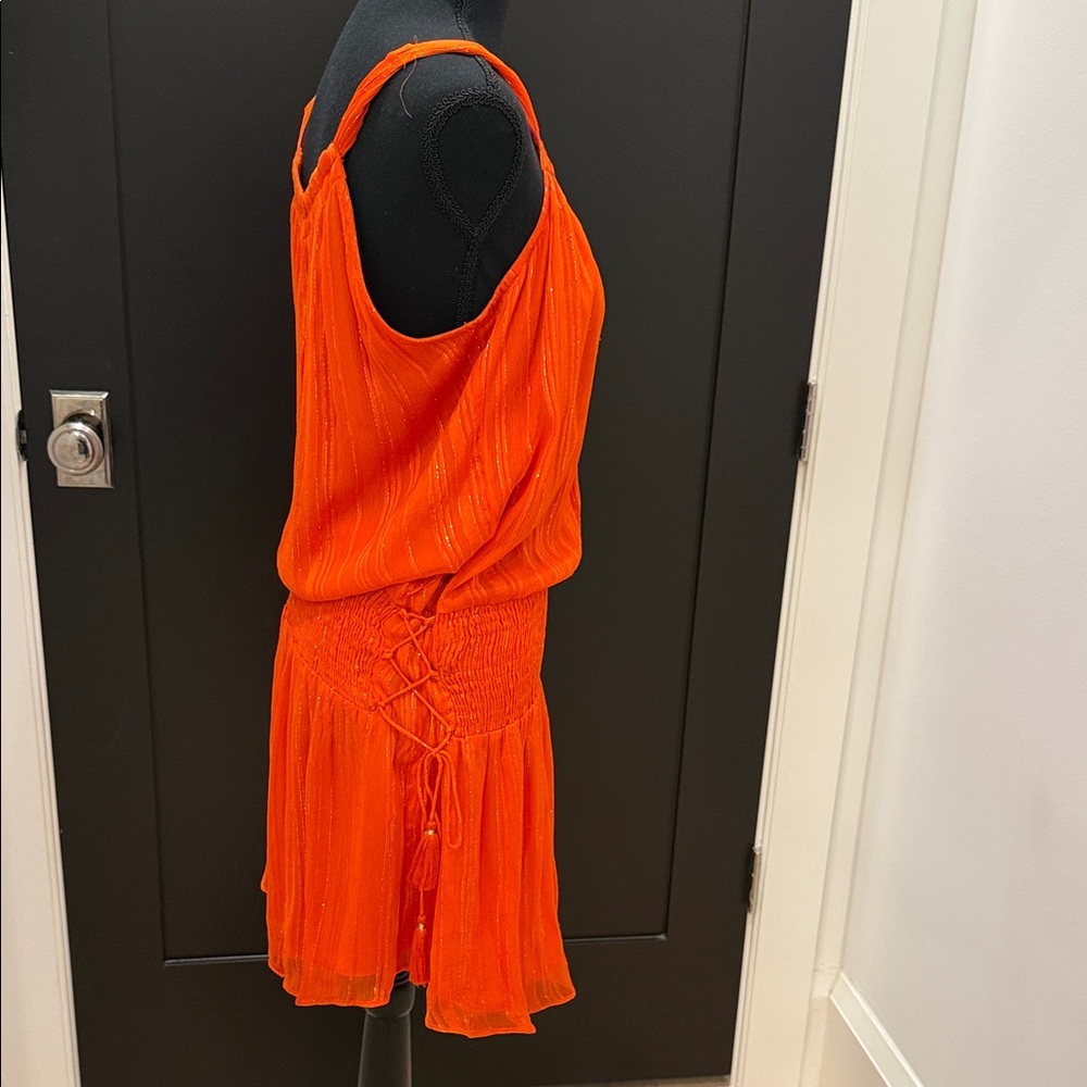 Ramy Brook Vibrant Orange Top - Picture 5 of 6